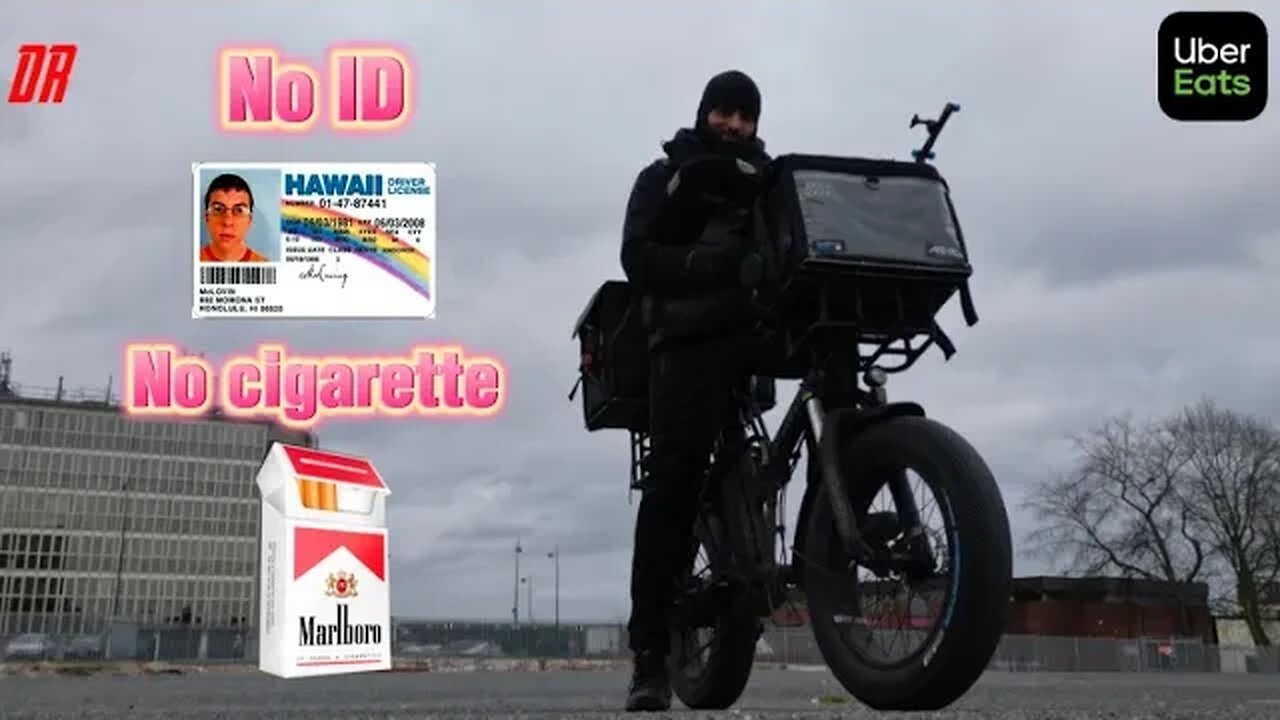 Working The Morning Shift For UberEats & Deliveroo ( NO ID NO Cigarette’s) S2E47