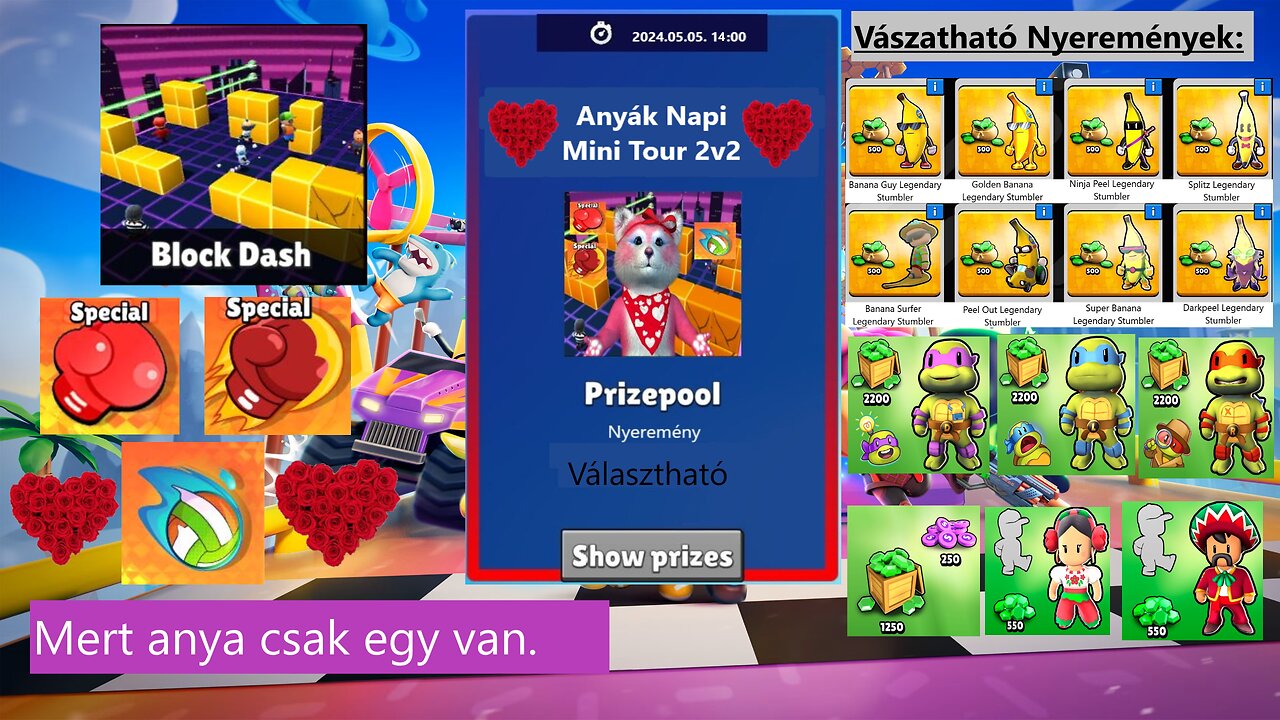 Anyák Napi Mini Tour 2v2