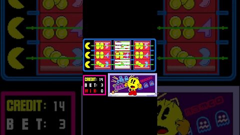 [MAME] Pac-Slot - Blinds ( #shorts edit) #short #pacman #namco #arcade #shortsvideo #shortvideo