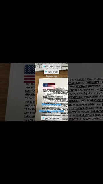 #Howtosyntax ? Are you starting to learn how? www.leonardoedwards.com