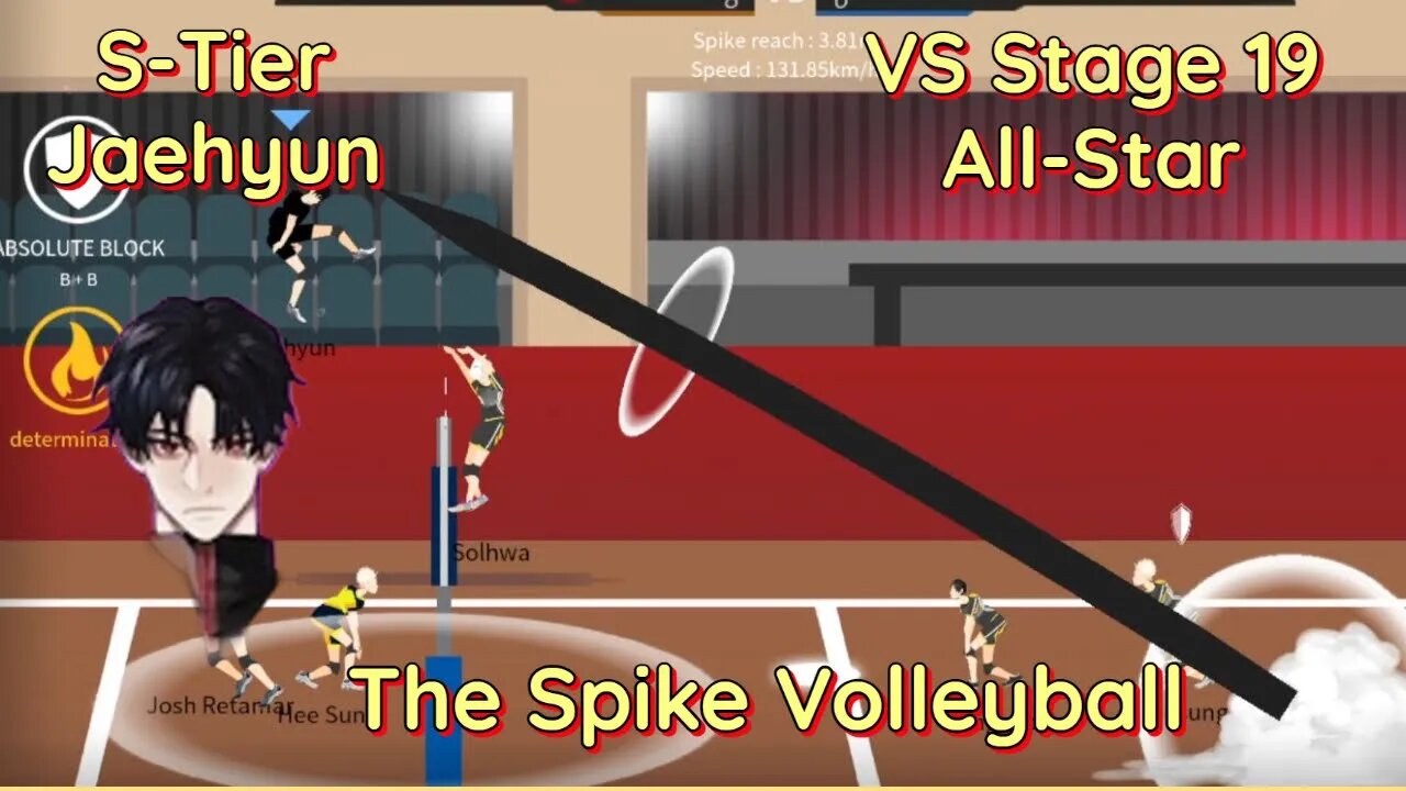 The Spike Volleyball - S-Tier Jaehyun vs Stage-19 All Star - Insane Yongsub