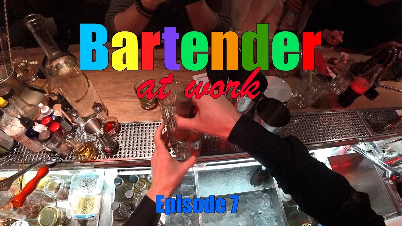 Baretender at work. Episode 7. #GoPro Old Fashion and Penicilin by Mr.Tolmach