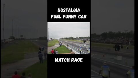 Epic Nostalgia Fuel Funny Car Match Race Madness Full Send!#shorts