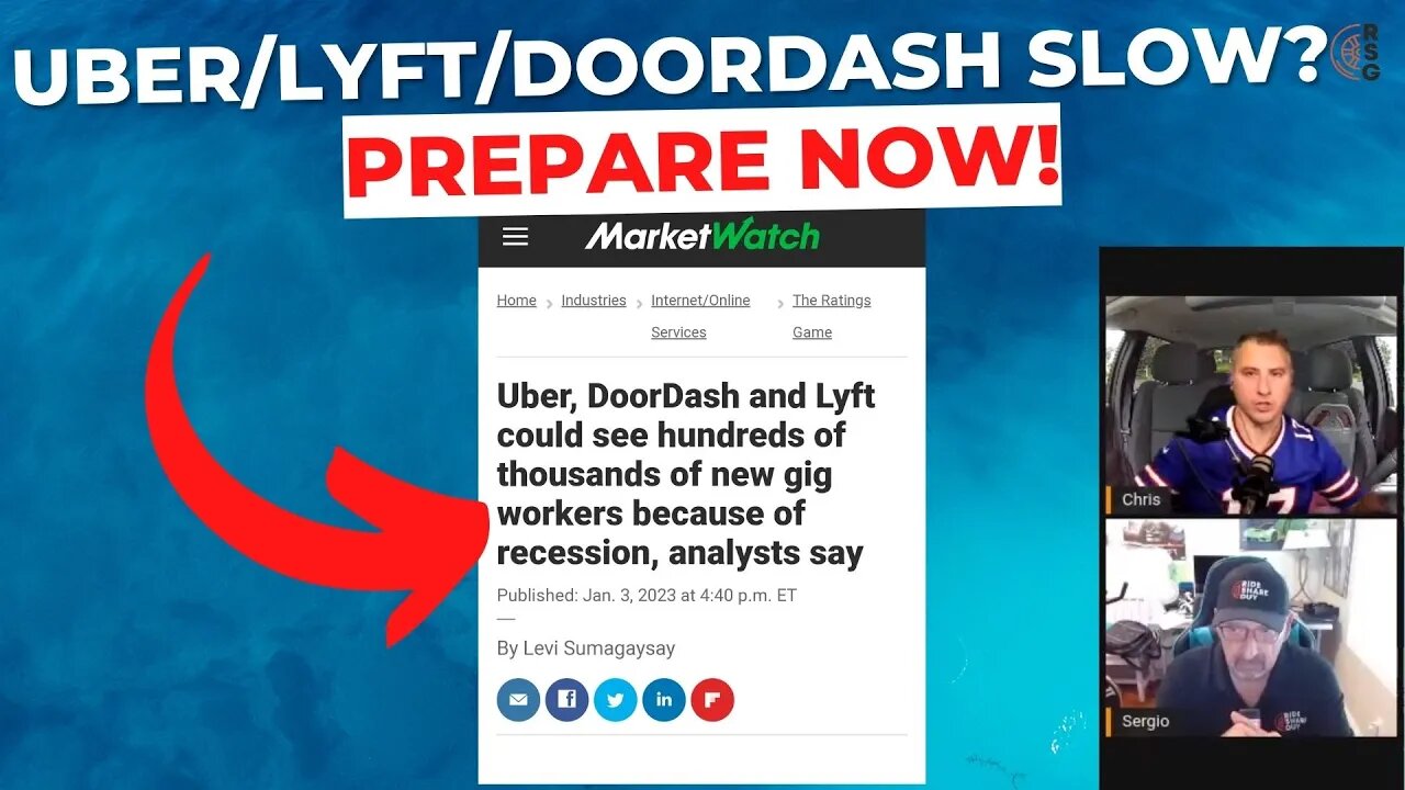 UBER LYFT DOORDASH Driver Oversaturation Is Here - Time To Prepare