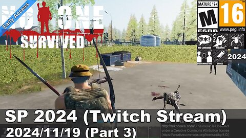 No One Survived (SP 2024 Livestream) 2024/11/19 (Twitch Stream) Part 3