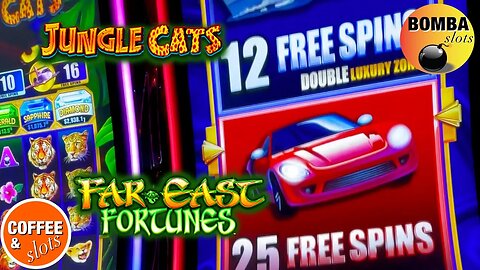 Far East Fortunes & Jungle Cats ~ Life of Luxury Coffee & Slots #Casino #Slots