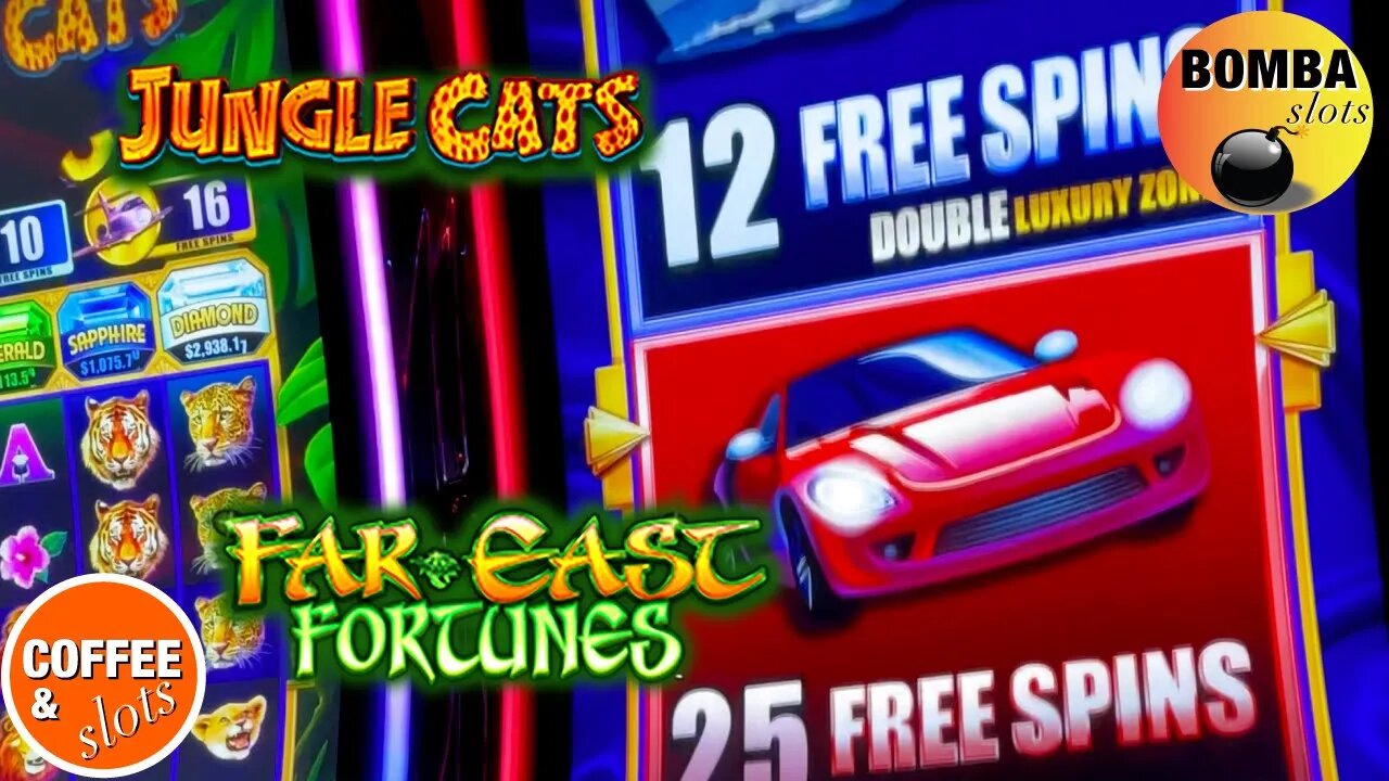 Far East Fortunes & Jungle Cats ~ Life of Luxury Coffee & Slots #Casino #Slots