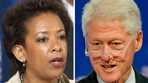 June 2016: Bill Clinton's plane lands on the SAME TARMAC at the SAME TIME that Obama's AG Loretta Lynch just landed on!