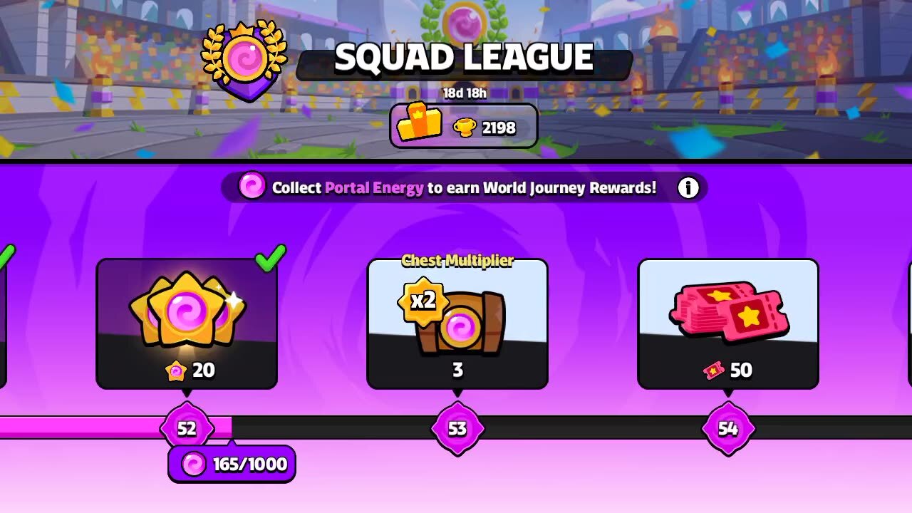 Push squad busters to top 300