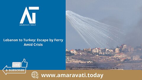 Lebanon to Turkey Escape by Ferry Amid Crisis | Amaravati Today