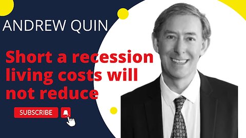 Short a recession living costs will not reduce.