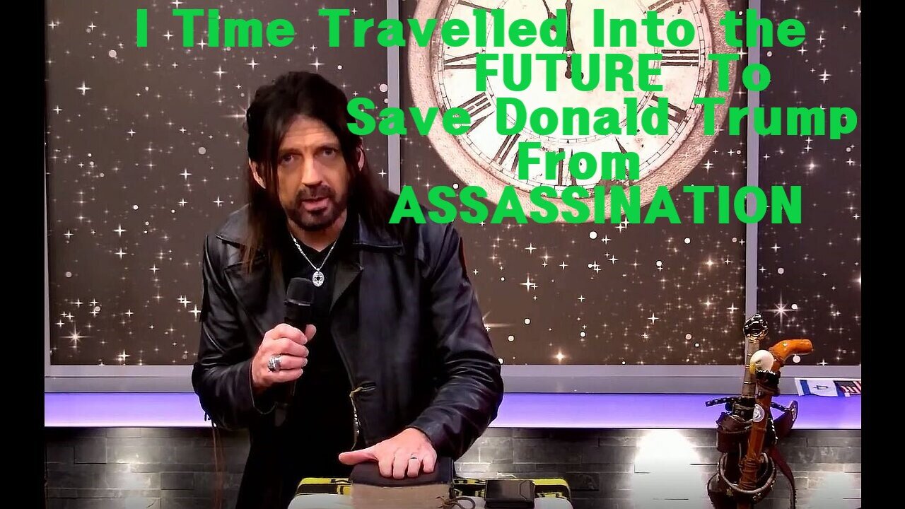 False "Profit" Robin Bullock Time Travels to save Donald Trump From Assassins Bullet