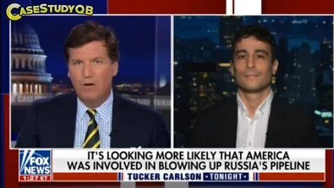 Aaron Mate Explains On Tucker Carlson Show What Happened With The Nord Stream Pipeline