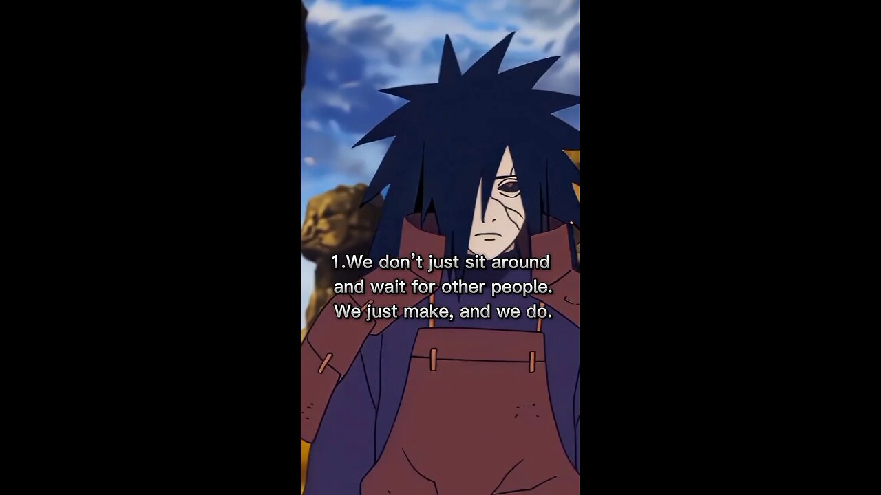 5 Powerful Quotes 🗿⚡ Anime Quotes | madara uchiha #animequotes #madara uchiha