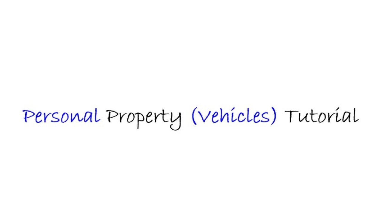 Mobile - Property Vehicles - English