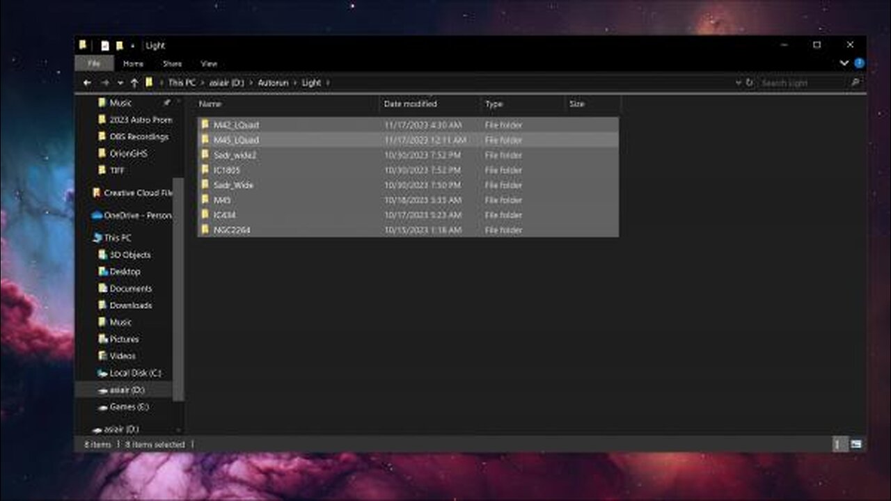 ASIAir - Transfer Files to PC
