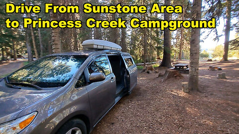 Trip from Sunstone Area to Princess Creek Campground at Odell Lake