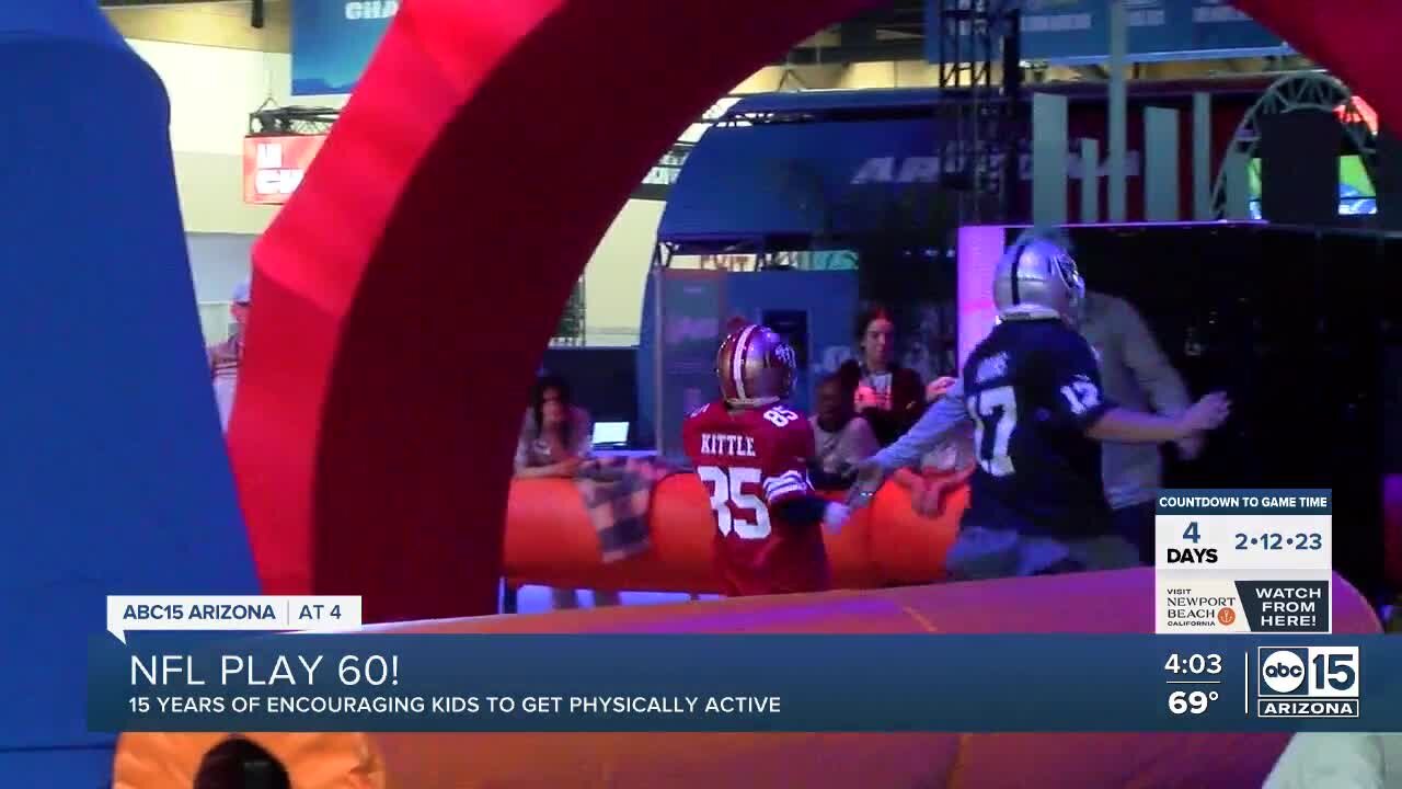 NFL PLAY 60 campaign hosts 1,000 Valley students for Kids Day