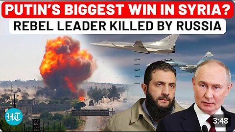 Putin Ends Syria War? HTS Chief Al-Julani With $10 Mn US Bounty Killed In Russian Airstrike: Reports