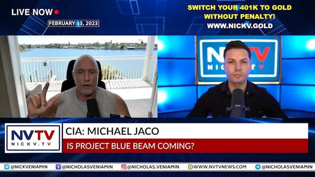 Michael Jaco Discusses If Project Blue Beam Is Coming With Nicholas Veniamin..