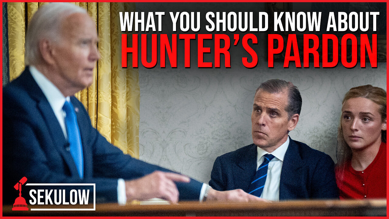 THE LEFT IS MELTING DOWN OVER HUNTERS' PARDON - What You Should Know About Hunter’s Pardon