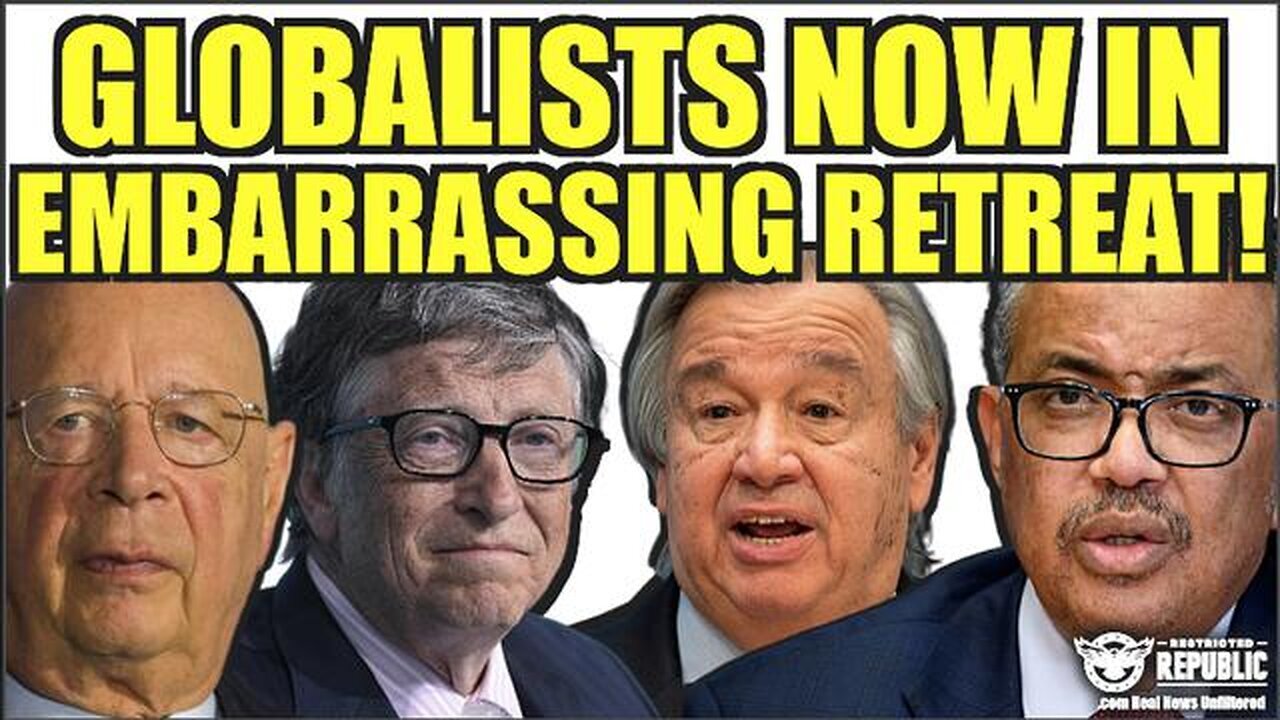 Global Elite NOW In Embarrassing RETREAT - You Won’t Believe What Has Them Running.. 5/31/24..