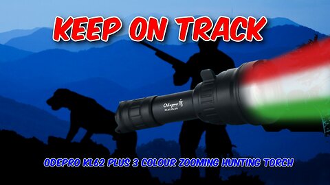 Odepro KL62 Plus 3 Colour Zooming Hunting Torch Review