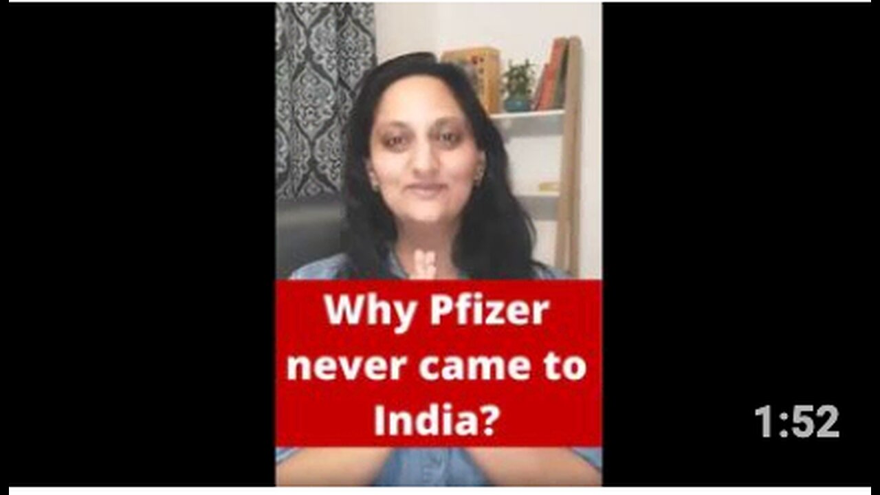 Why Pfizer Never Came To India?