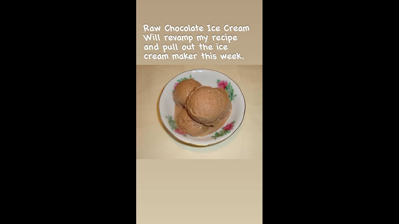 Raw Chocolate Ice Cream