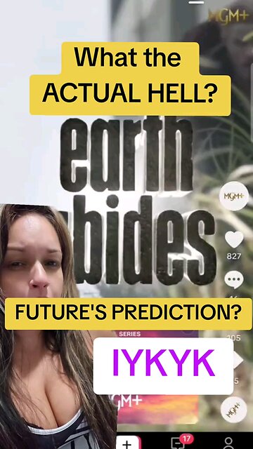 WHAT THE ACTUAL HELL? New movie/show tells our future?