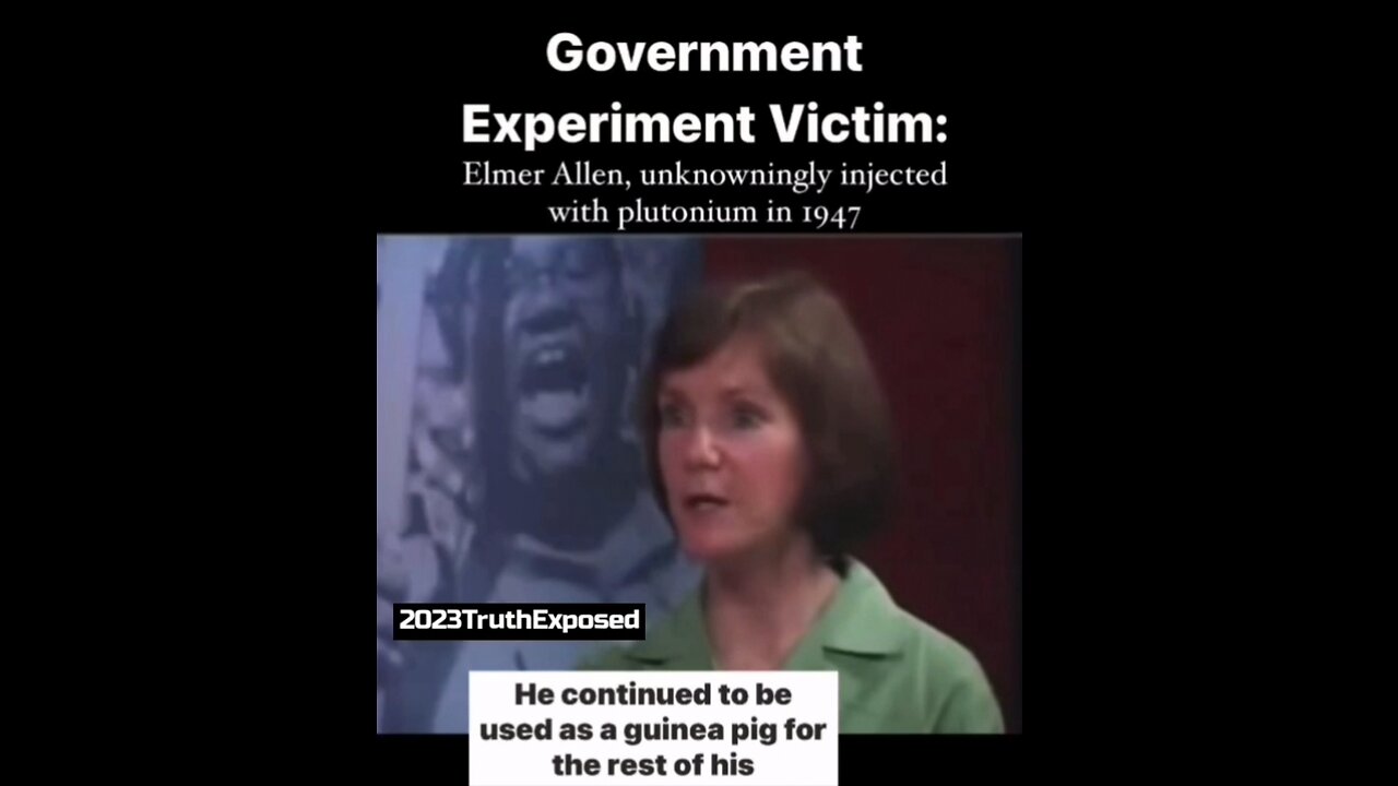 WATCH: Government Experiment Victim Talks