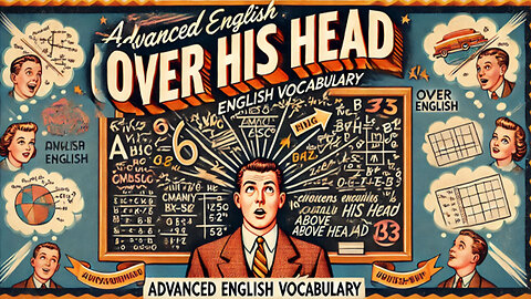 Vocabulary and Pronunciation "OVER MY HEAD" Advanced English