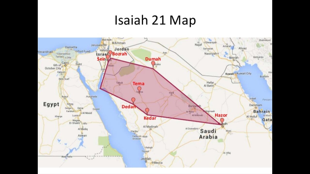 Study 29 Isaiah 21:1-17 With Mike and Richard