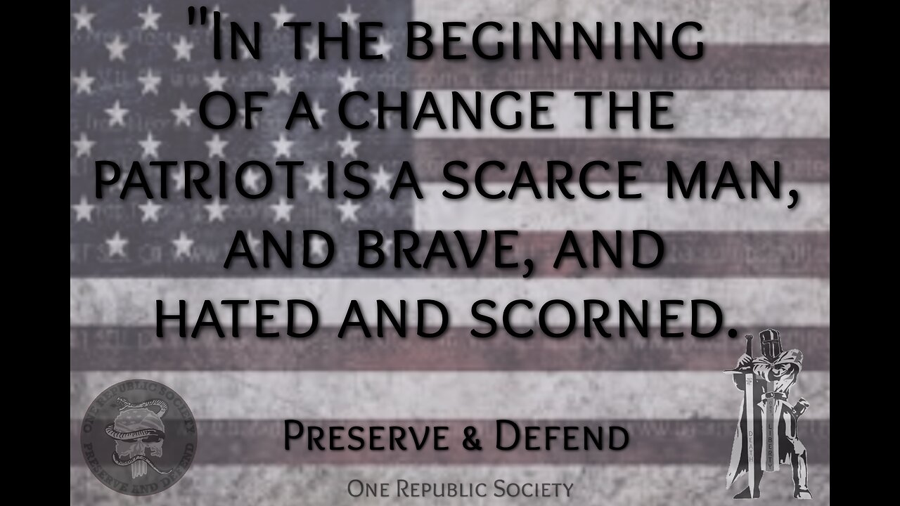 American Patriots Are Coming