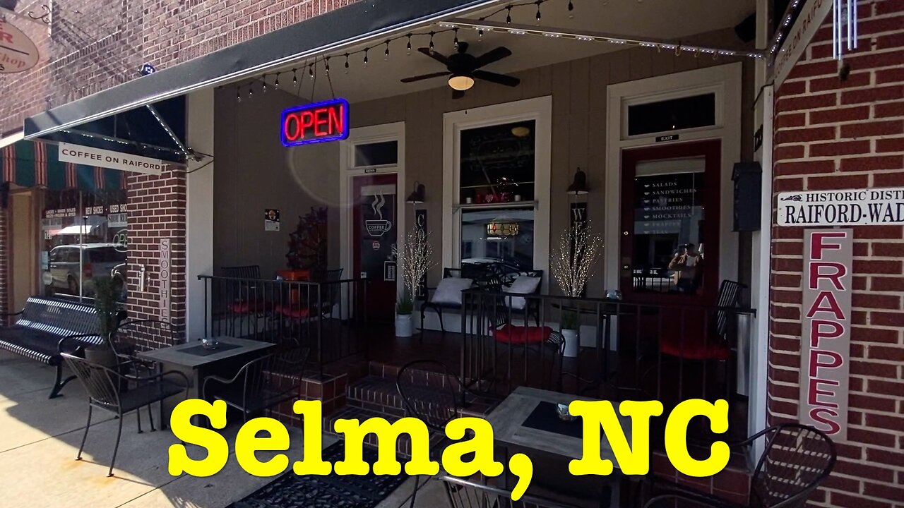 Selma, NC, Town Center Walk & Talk - A Quest To Visit Every Town Center In NC