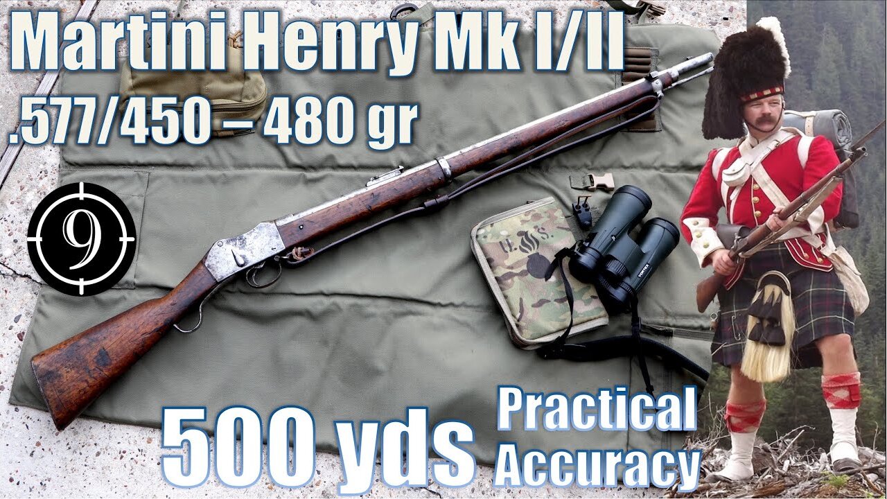 Martini Henry Mk I/II to 500yds: Practical Accuracy (feat. British Muzzleloaders - Rob)