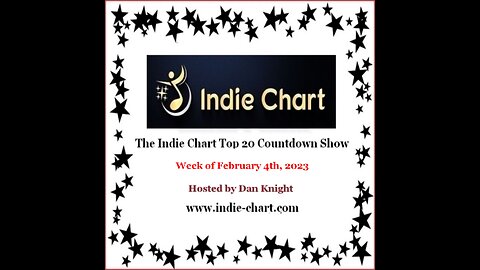 Indie Top 20 Country Countdown Show for February 4th, 2023