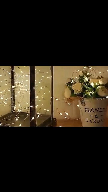 LED Decorative Fairy String Lights with Remote Control