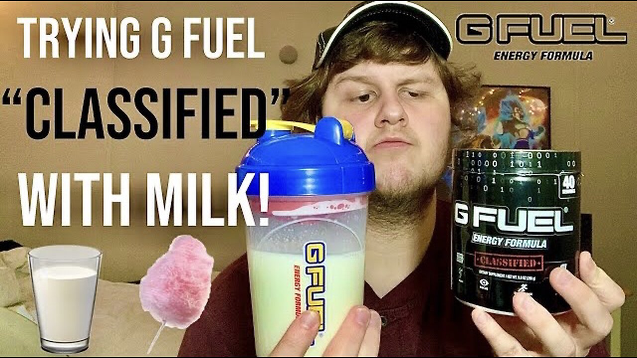 Trying “Classified” G FUEL in MILK!