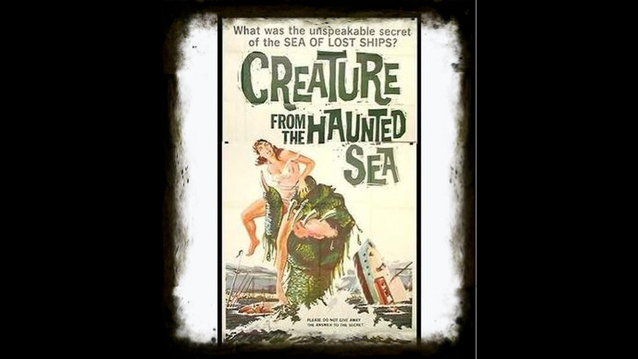 The Creature From The Haunted Sea 1961 | Classic Horror Movies | Vintage Full Movies