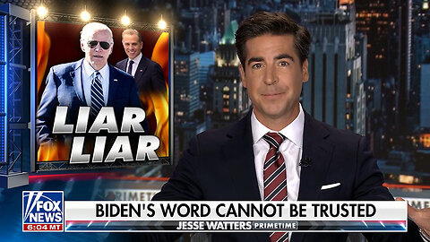 Jesse Watters: Biden Says He's George Washington But Acts Like Benedict Arnold