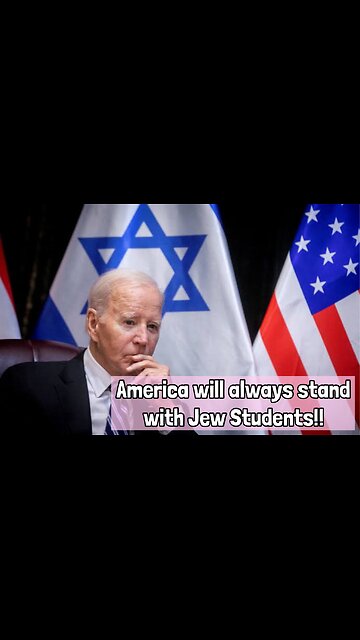 America will stand with Jew Students!