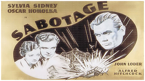 🎥 Sabotage - 1936 - 🎥 MOVIE TRAILER