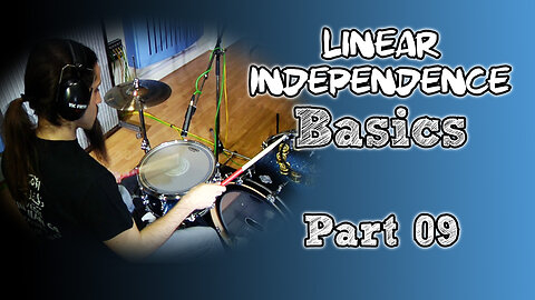 Drum Exercise | Linear Independence Basics (Part 09/36) | Panos Geo