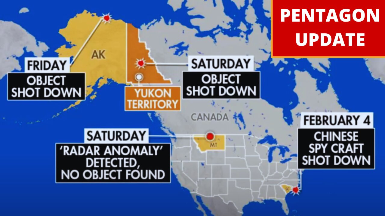 Pentagon Briefing After Fourth 'Unidentified Object' Shot Down