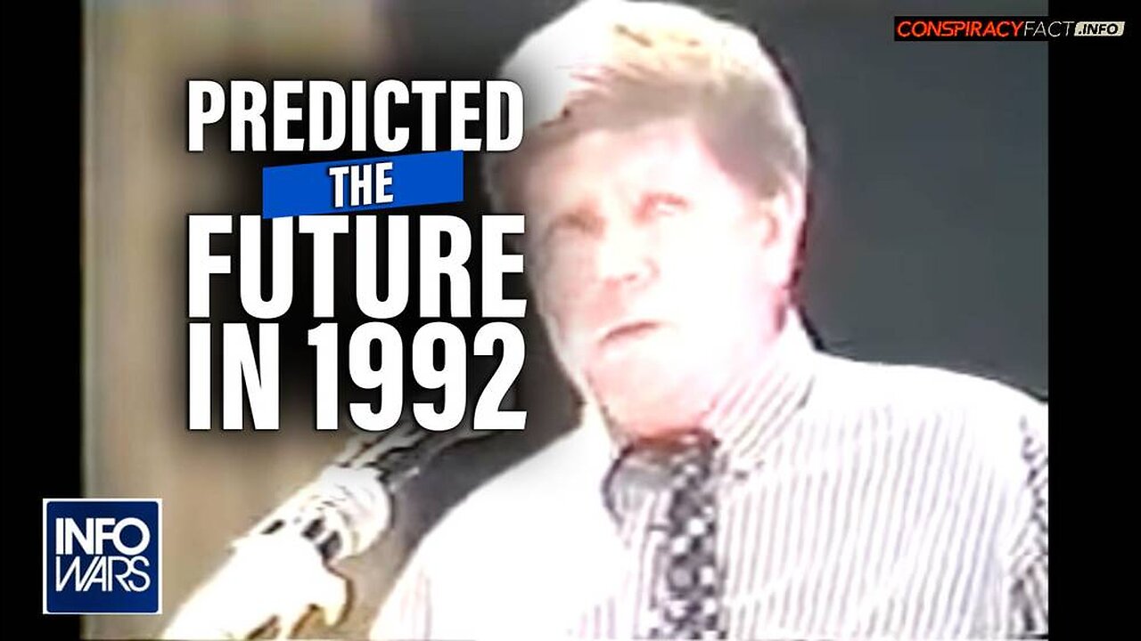 Meet the Man Who Predicted the Future in 1992, Dr. John Coleman