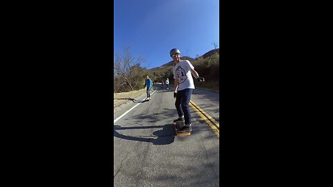 Shadow Ghost Floats Onewheel in Los Angeles California