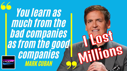 Mark Cuban's Shark Tank Losses: 3 Investing Lessons