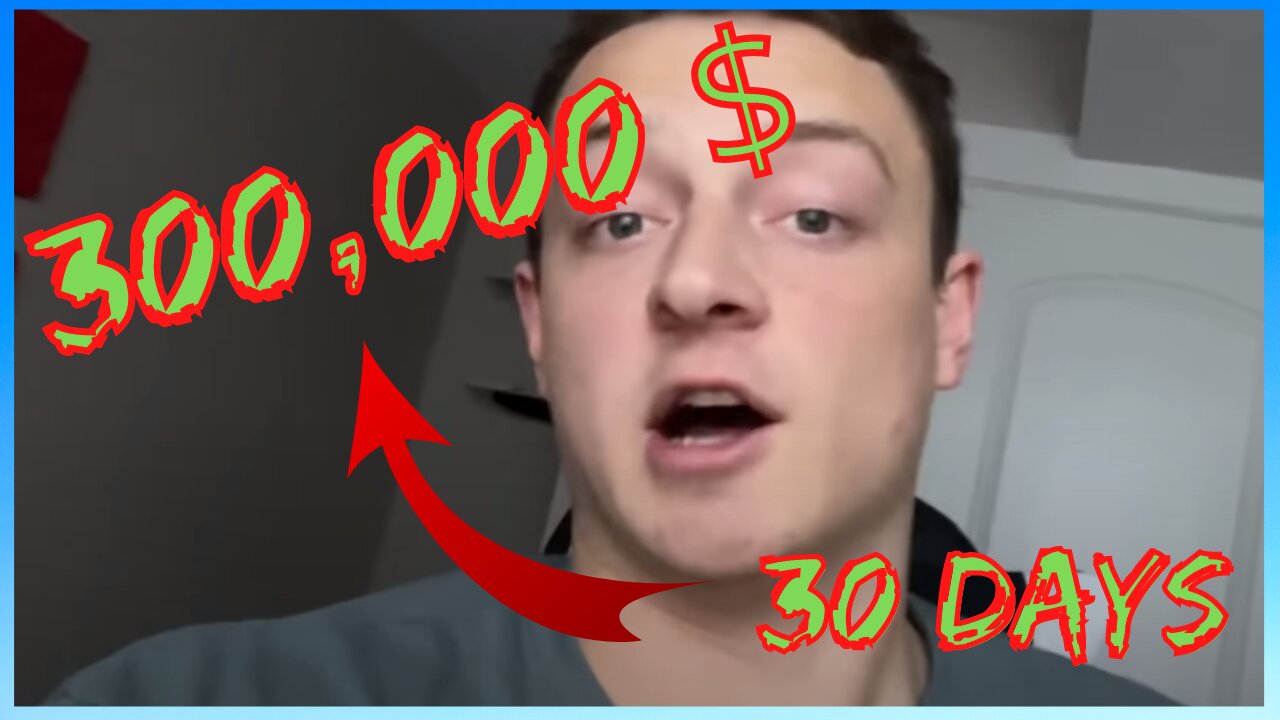 How I made $300k+ In 30 Days *Proof*