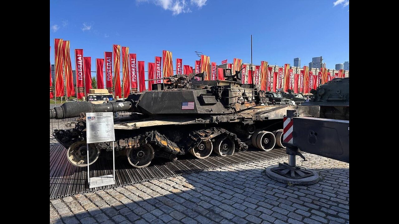 Moscow: Trophy American Abrams delivered to the military exhibition